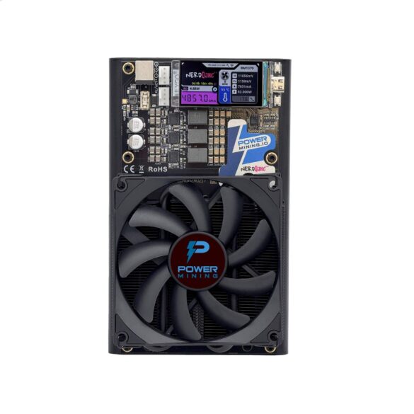 NerdQaxe++ Revision 6.1.2PM 6 TH/s Bitcoin Solo Miner