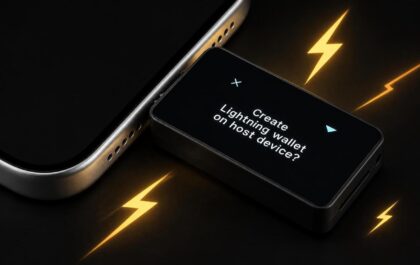 BitBox02 hardware wallet with Lightning network