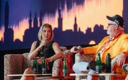 Main stage with speakers at BTC Prague 2026