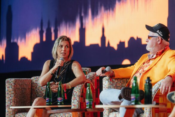 Main stage with speakers at BTC Prague 2026