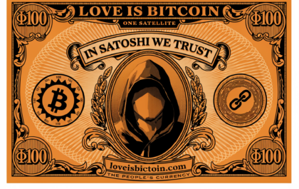 In Satoshi We Trust Bitcoin t-shirt design