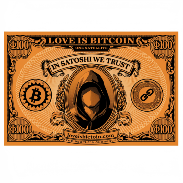 In Satoshi We Trust Bitcoin t-shirt design