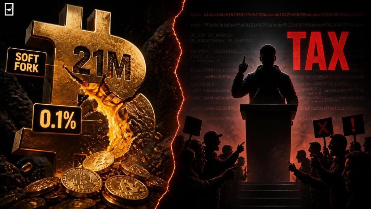 They Want to Charge YOU 0.1% a Year Just for HOLDING Bitcoin — and This “Core Developer” Says It’s Just a “Soft Fork”