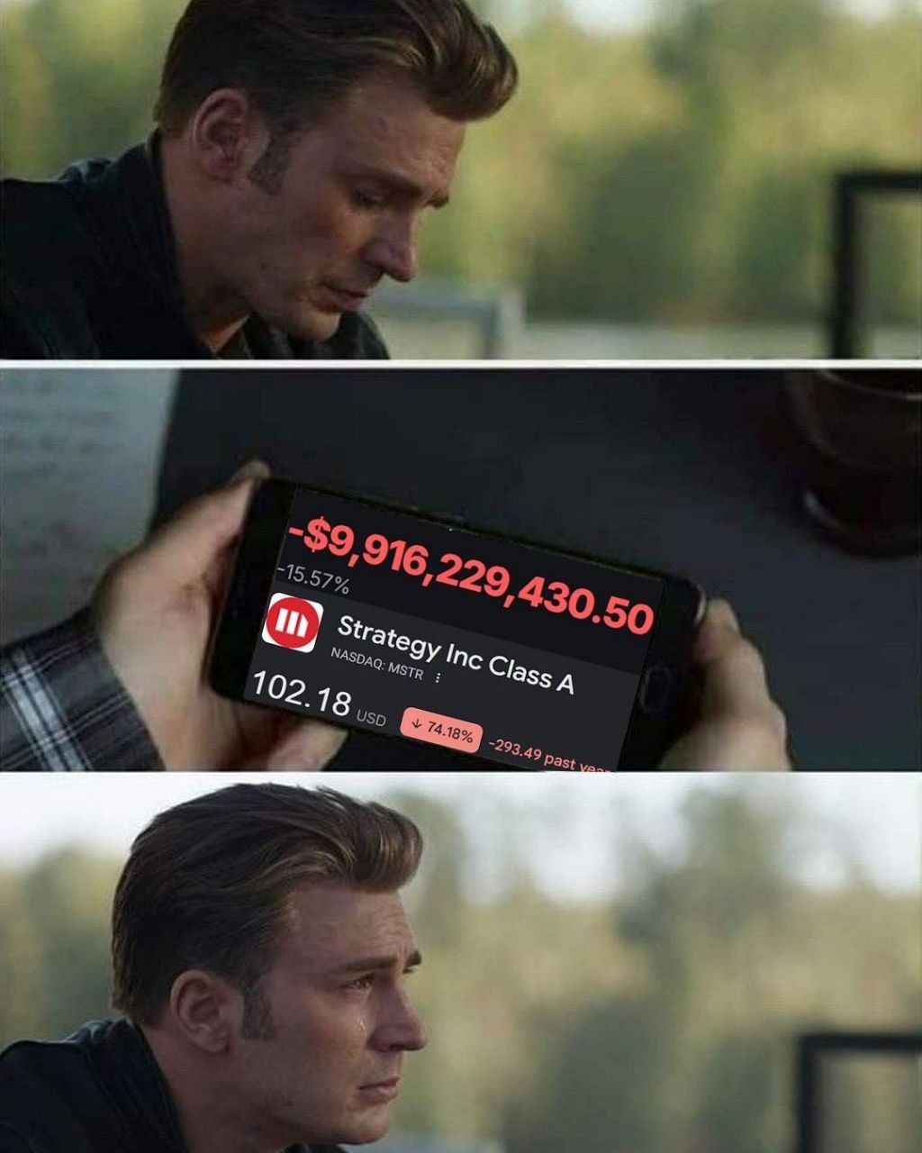 Saylor $9.9B loss
