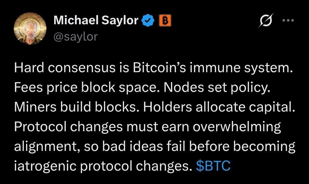 SAYLOR JUST DROPPED THE TRUTH BOMB – BITCOIN’S IMMUNE SYSTEM IS WHY IT CAN’T BE STOPPED
