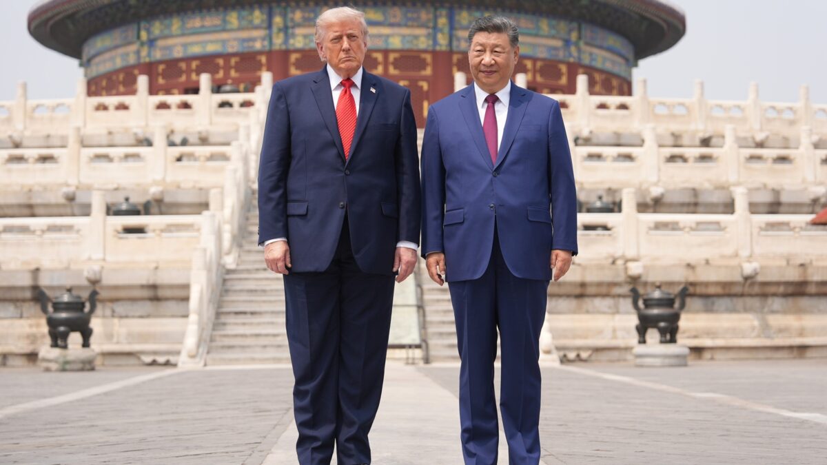 XI LANDS IN WASHINGTON TONIGHT. $30 MILLION IS BETTING ON THE DEAL HE AND TRUMP ARE ABOUT TO CUT. BITCOIN IS THE ONLY MONEY NEITHER OF THEM CAN PRINT.