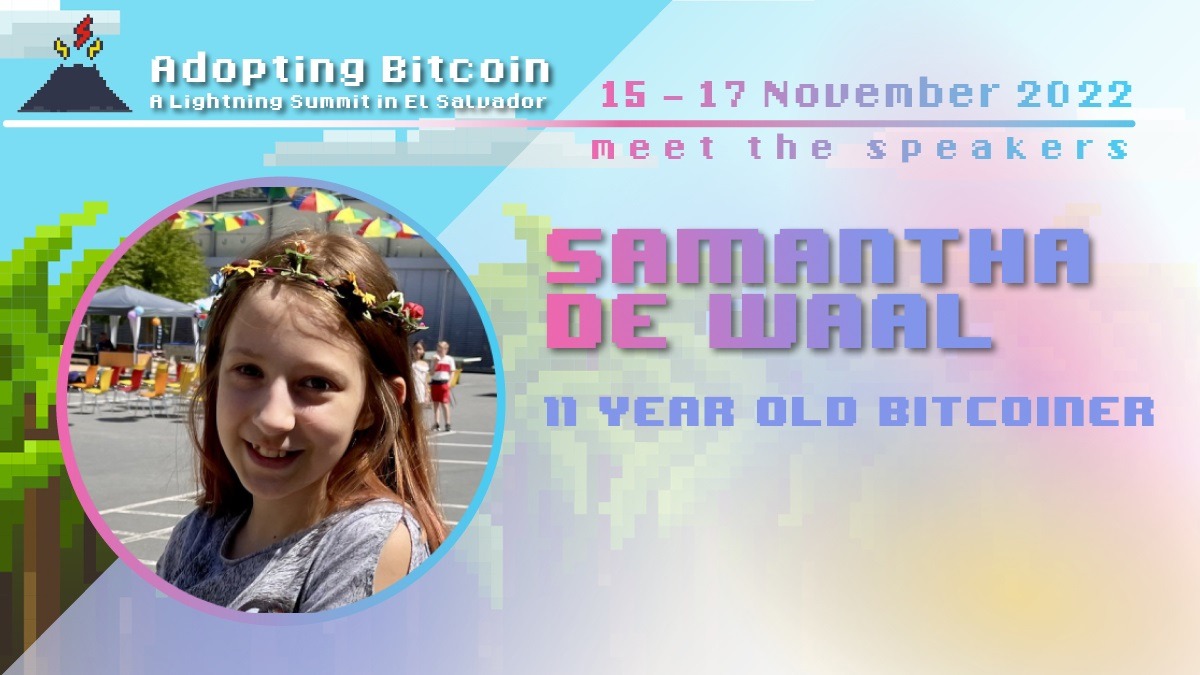 Is This The Youngest Ever Bitcoiner to Speak at a Conference?