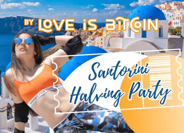 Ticket to the Santorini Halving Party (1+1 Person With Accommodation) + Special Swag Bag